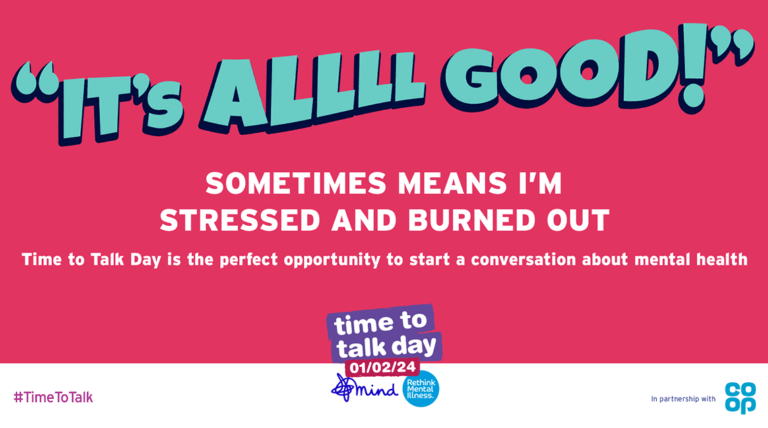 Mind: Time to Talk Day