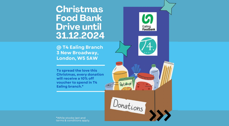 Christmas Food Bank Drive @ T4
