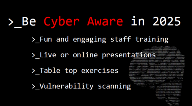 Be Cyber Aware in 2025