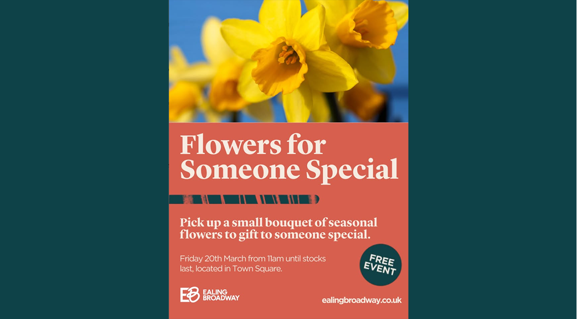 Ealing Broadway Shopping Centre: Flowers for Someone Special