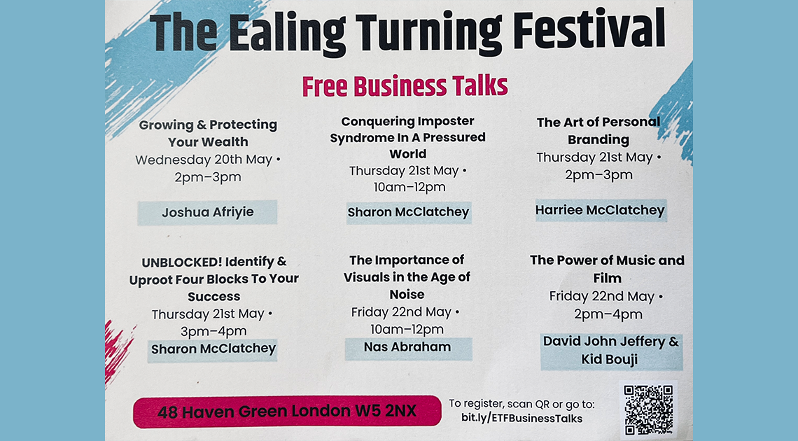 The Ealing Turning Festival - FREE Business Talks